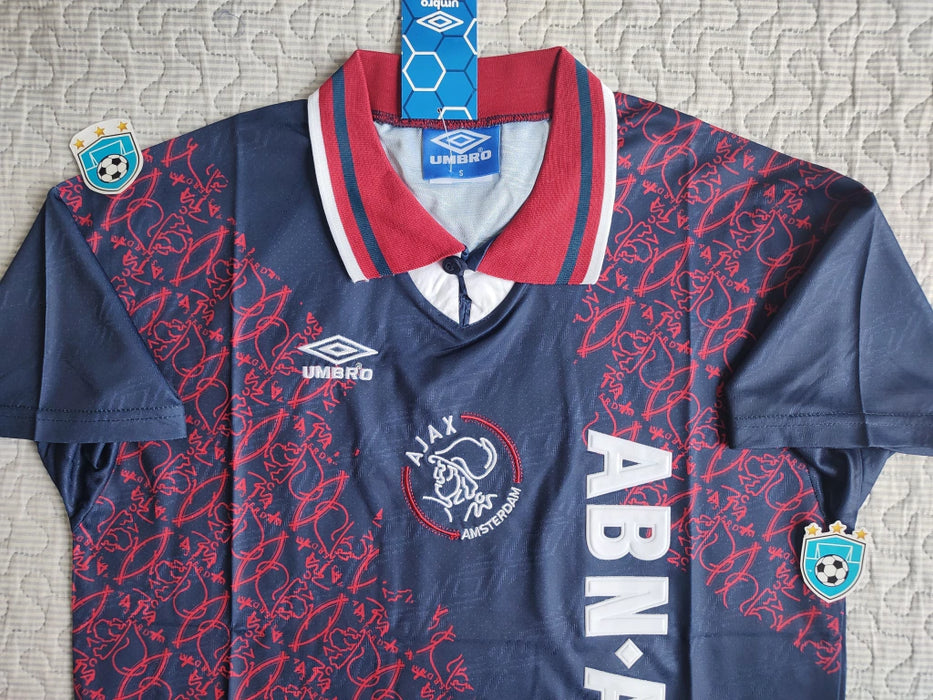 Umbro Ajax Retro 1996 Away Jersey - Vintage Football Style for True Fans