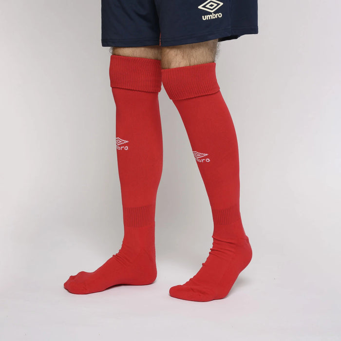 Umbro Nacional Uruguay Official Red Cotton Adult Men's Soccer Socks - Uruguay National Team Edition - Pride of Uruguayan Football - Official Merchandise