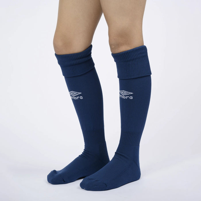 Umbro Men's Blue Cotton Soccer Socks - Official Product of Uruguay's National Football Team - Iconic Symbol of Uruguayan Football Heritag