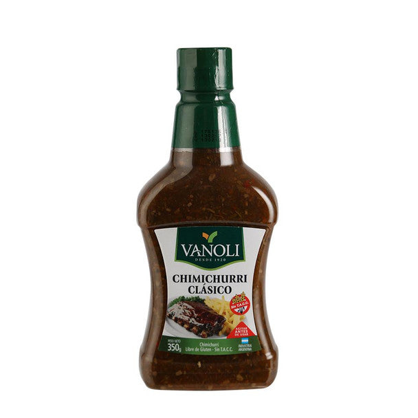 Vanoli Chimichurri Classic Sauce, 350 g / 12.3 oz