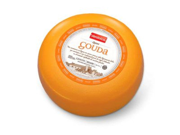 Verónica Queso Gouda en Horma Pintada Dutch Semi-Hard Cheese Cow's Milk Cheese Gluten Free, 4.20 kg / 9.28 lb (approx)