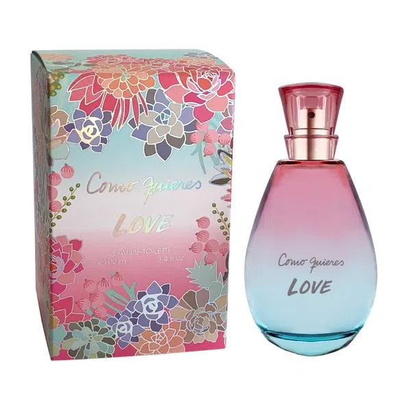 Vibrant Love x 100 ml Embrace Your Free-Spirited Passion with Como Quieres Que Te Quiera