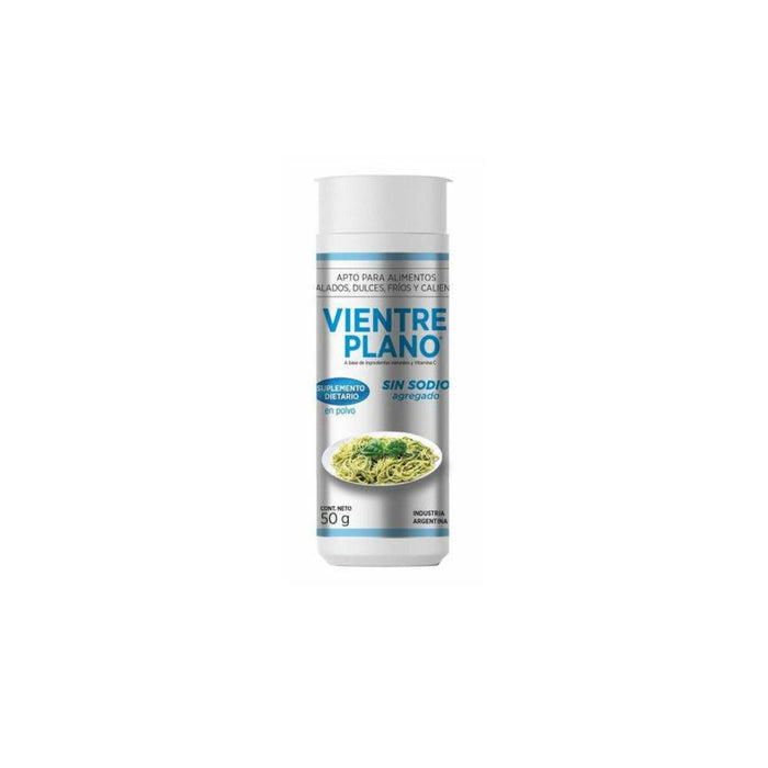 Vientre Plano Suplemento Dietario Dietary Supplement Powder with Vitamin C- No Sodium Added, 50 g / 1.8 oz