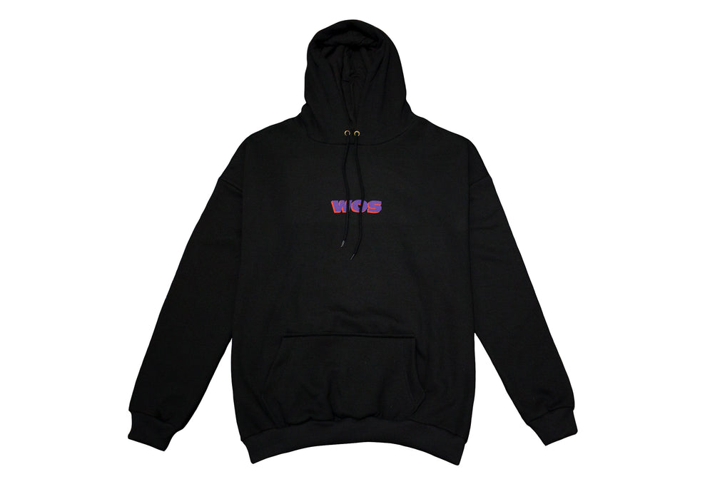 WOS Oversized Sweater - Elevate Your Style with the Trendsetting 'WOS' Black Pullover