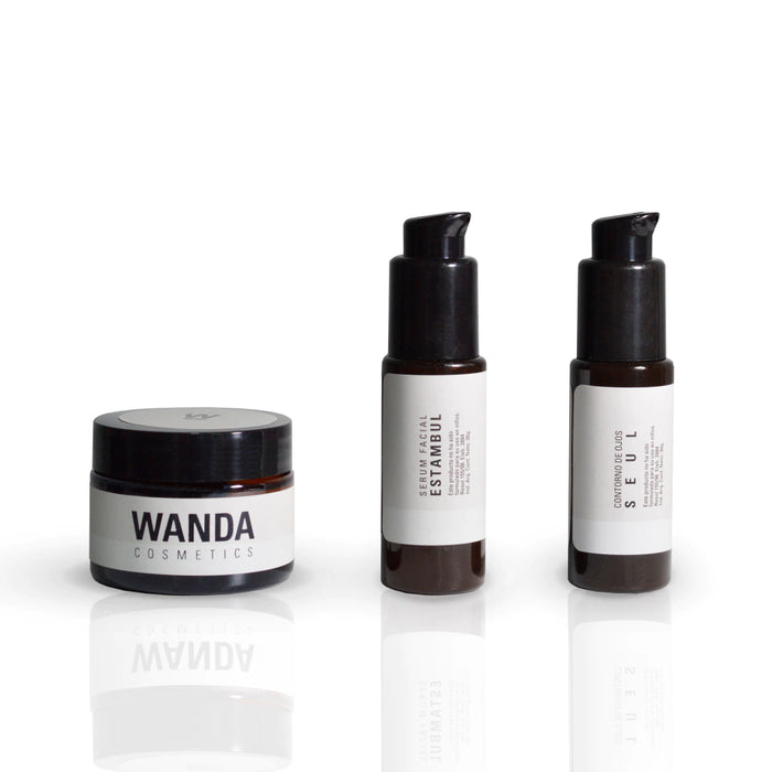 Wanda Store | Complete Skincare Set: Cream, Serum, and Eye Contour - Nourish, Hydrate, and Revitalize