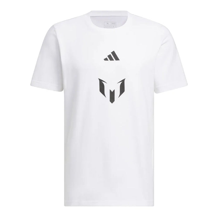 White Messi Logo Miami Jersey - Official Lionel Messi Fan Shirt