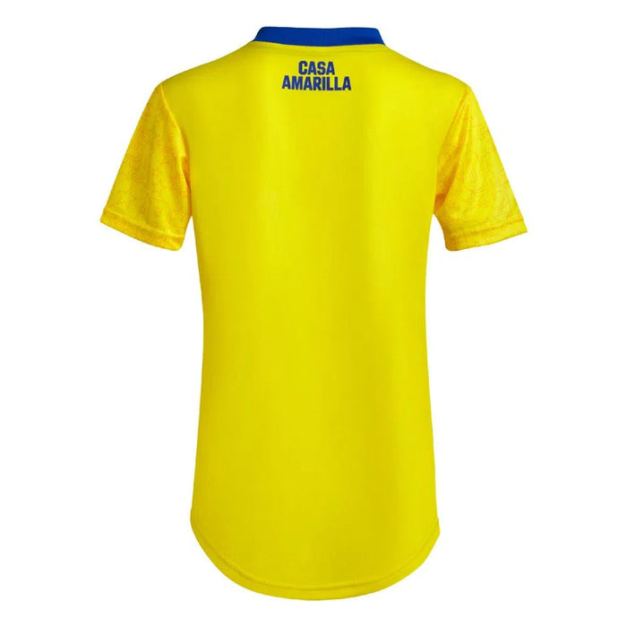 Boca Jrs 22/23 Women's Third Jersey | AEROREADY Tech | Yellow with Blue Accents