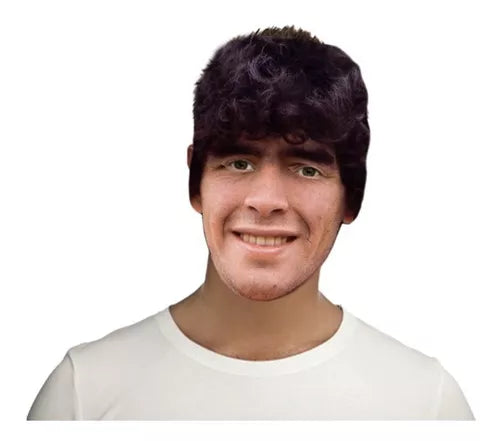 Young Maradona Masks - Famous Costume Party Disguise & Cotillion
