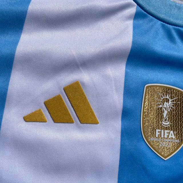 Réplica Camiseta Local Argentina Copa América 2024 - Merchandising Oficial