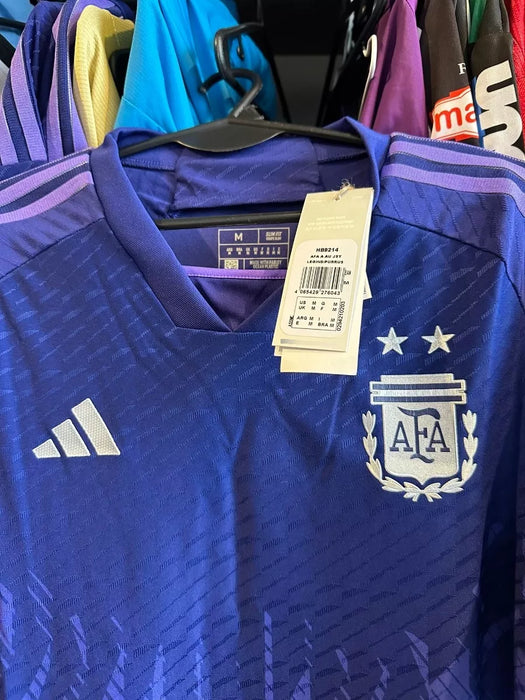 Remera Camiseta Selección Argentina Adidas Argentina National Team Heat Dry Original Violet T-Shirt (Size M)