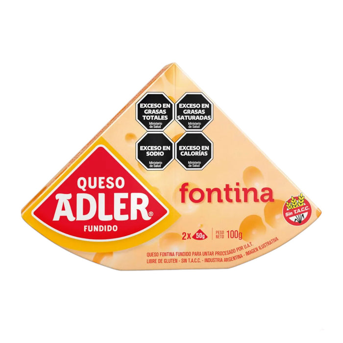 Queso Adler Fontina Cheese, 100 g / 3.5 oz