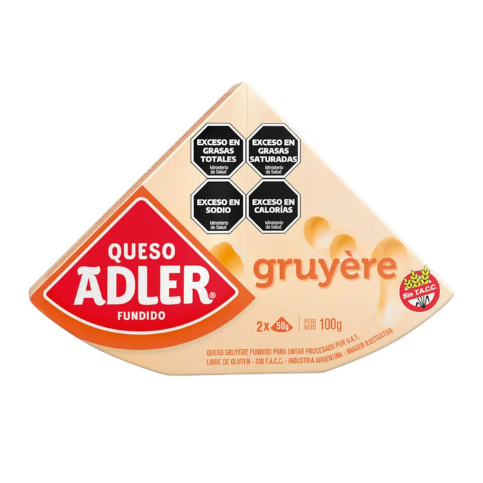 Queso Adler Gruyere Cheese, 100 g / 3.5 oz