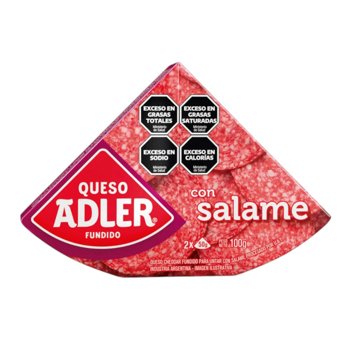 Adler Cheese Spread with Salami Flavor 100 g