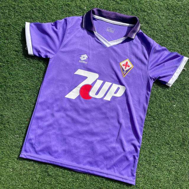 Fiorentina 1993/1994 Gabriel Batistuta Retro Jersey - Authentic Football Shirt for Collectors & Fans