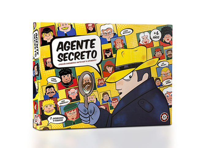 Ruibal Agente Secreto Juego de Mesa - Secret Agent Board Game for Fun with Friends and Family
