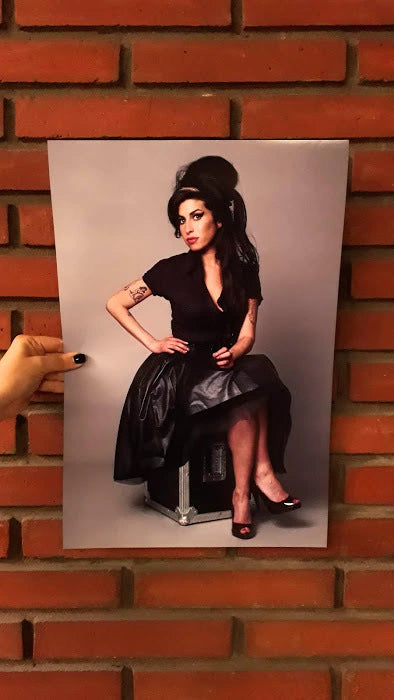 Ameba | Amy Winehouse Poster - Global Artist Icon: Soulful Wall Art Tribute