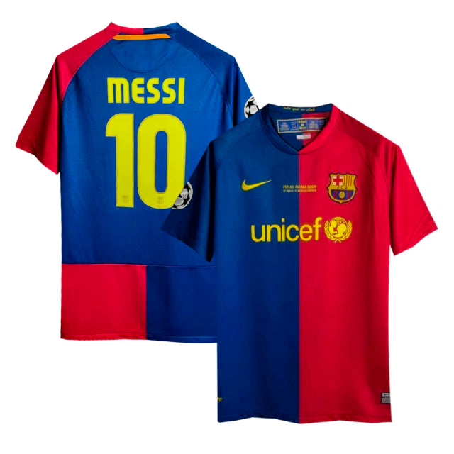 Nike 2009 Barcelona Champions Final #10 Messi Jersey - Adult: Authentic Soccer Shirt