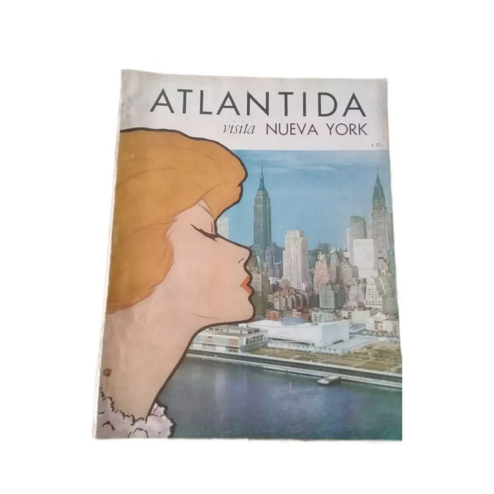 Revista Coleccionable Atlántida Magazine N°1113 Collectible from the 50s, New York Edition