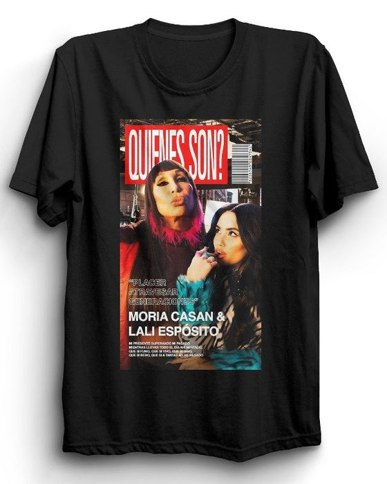 Lali and Moria Tee - '¿Quienes son? Argentine Artists, Cotton/Modal, Printed