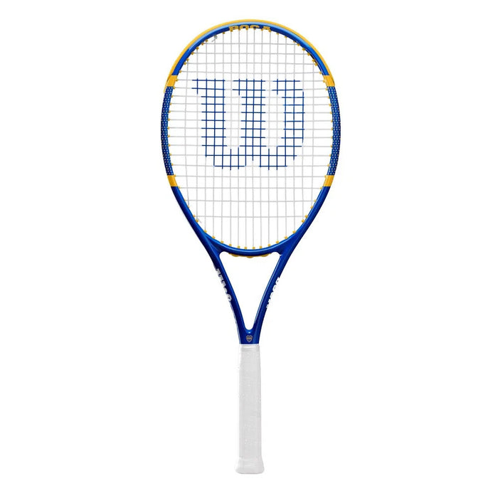 Boca Juniors Wilson Recreational Tennis Racket Blue &amp; Yellos Raqueta de Tenis Grip 4 1/4 