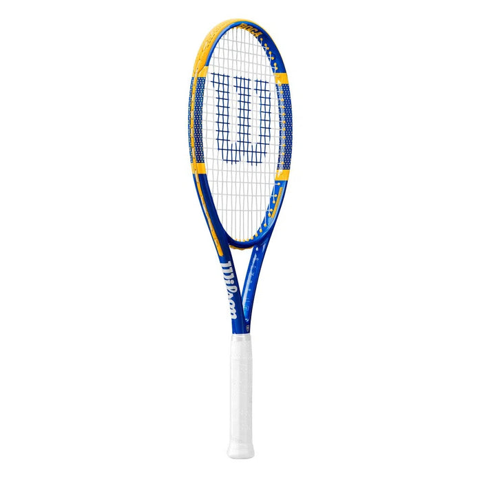 Boca Juniors Wilson Recreational Tennis Racket Blue &amp; Yellos Raqueta de Tenis Grip 4 1/4 