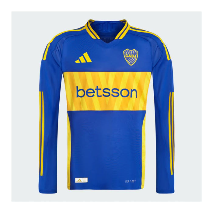 Boca Juniors 24/25 Home Authentic Long Sleeve Jersey - Official Soccer Shirt