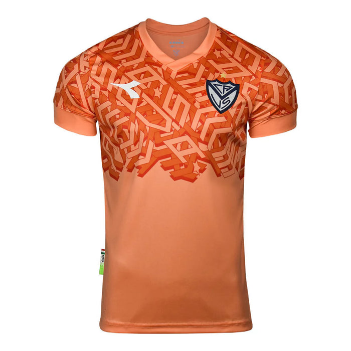 Diadora Camiseta de Arquero Titular Velez Zarfield Liniers Original Goalkeeper Jersey 2024 - Official Merch
