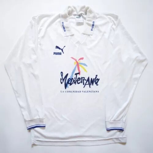 Puma Valencia CF 1992 Long Sleeve Shirt - Official Replica