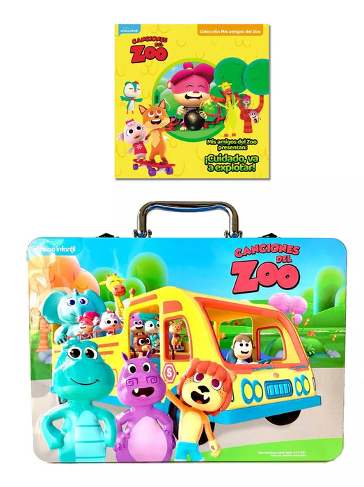 Figures Canciones del Zoo Complete Collection with Metal Container Box (13 count)
