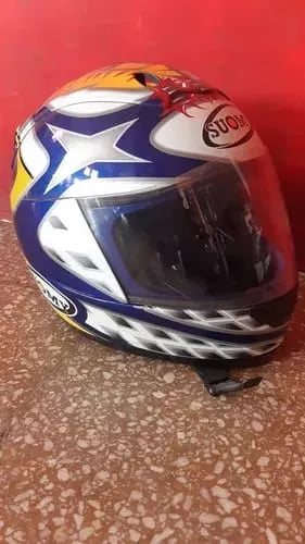 Suomy Trek Chief Casco de Motocicleta Moto Homologado Integral Motorcycle Helmet Homologated Integral, Size L