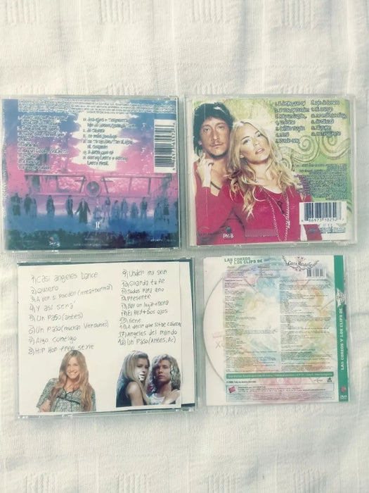 Set of 4 CDs by Casi Ángeles Teen Angels