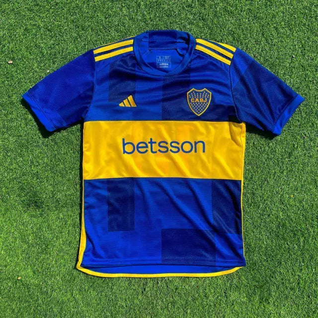 Camiseta de Fútbol Boca Juniors 2024 - Edición Oficial (Barco, Cavani, Zeballos, Rojo)