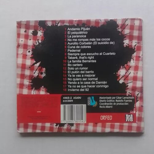 Physical CD Cuarteto De Nos - The Best Of, (1 count)