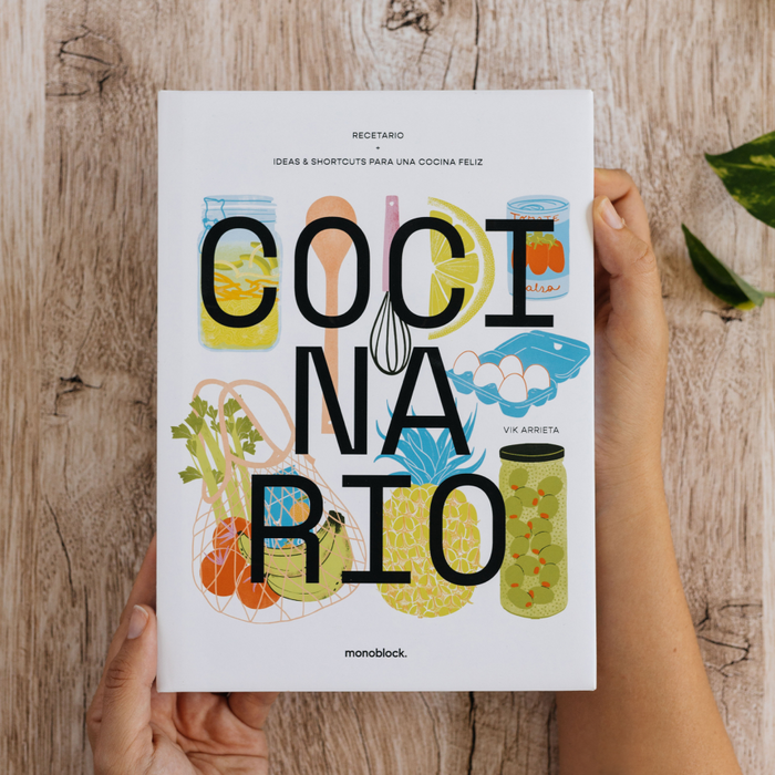 Monoblock | Cocinario: Book by Vik Arrieta - A Gastronomic Journey Unveiled | Spanish