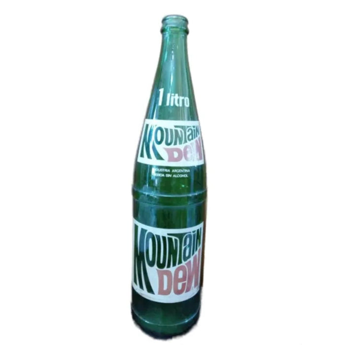 Collectible Bottle of the Mountain Dew Brand of 1 Lts, Collectible and Old