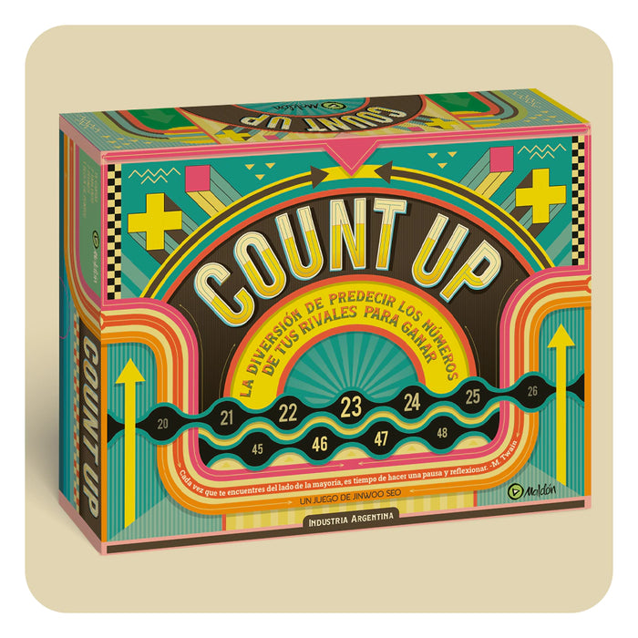 Maldón Count Up Strategy Game - 3-7 Players - Engaging & Simple Board Game Adventure