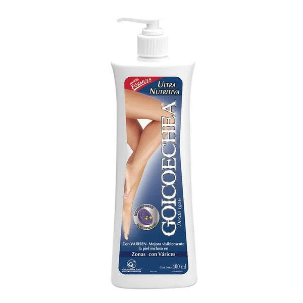 Goicoechea Ultra-Nourishing Body Cream Crema Corporal Ideal para Zonas con Várices, 400 ml / 13.52 oz fl