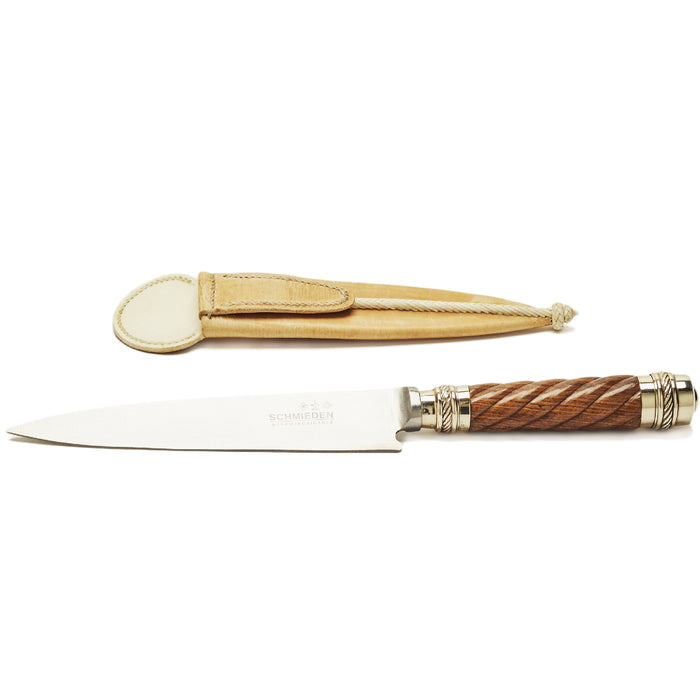 Galloneada Wood & Alpaca Knife with Triple Molding - Exquisite Craftsmanship