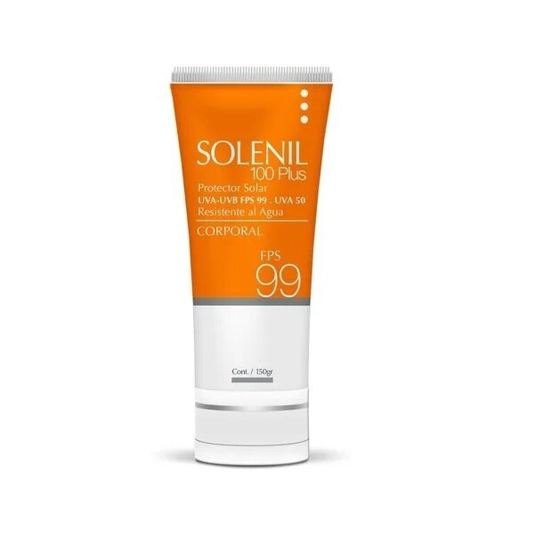 Solenil 100 Plus Sunscreen Fps99 Sensitive Skin Body Cream 150g / 5.29oz