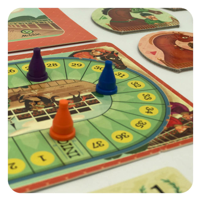 Maldón | Family Derby: Board Game - Strategy, Intuition, and Luck for Fun Family Play