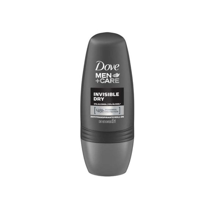 Dove Men+Care Antitranspirant Roll-On Deodorant Invisible Dry Men - Long-Lasting Protection, 50 ml / 1.69 oz fl