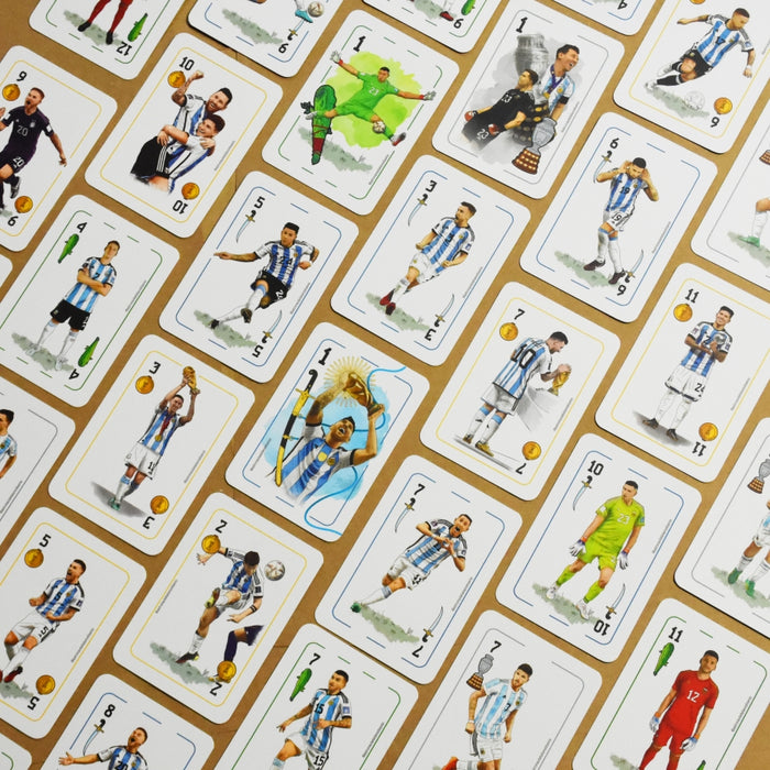 Scaloneta Apostles Box: Collectible Cards, 2 Prints & Stickers Set for Fans and Collectors