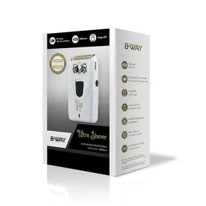 B-Way Ultra Shaver Afeitadora - Precision Grooming for Smooth Results - Rechargeable and Versatile for Stylish Shaving