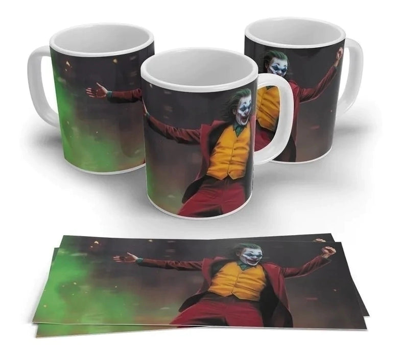 New Caps | Joker Plastic/Ceramic Mug - Official DC Comics Merchandise for Fans