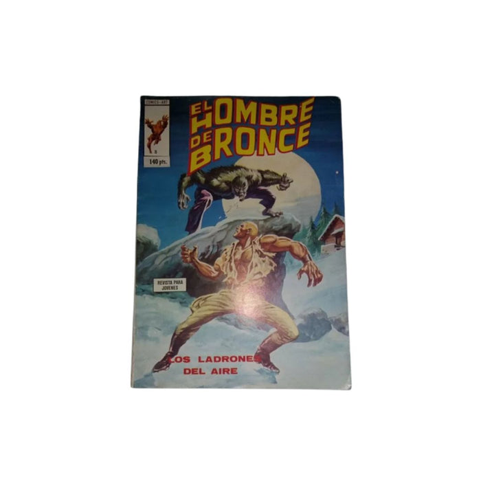 Book Doc Savage El Hombre de Bronce "Los Ladrones del Aire" N° 8 by Editorial Vertice