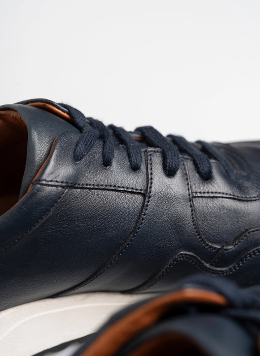 Etiqueta Negra | Premium Men's Leather Formal Sneaker - Bovine Elegance for Sophisticated Style