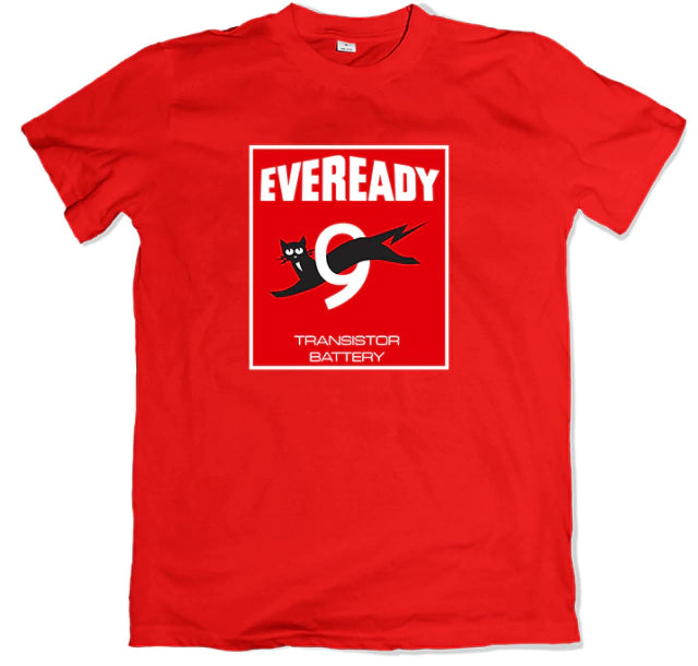 Retro Eveready T-Shirt - Premium 24.1 Combed Cotton - 3.0 Transfer Print