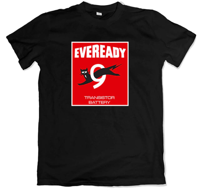 Retro Eveready T-Shirt - Premium 24.1 Combed Cotton - 3.0 Transfer Print