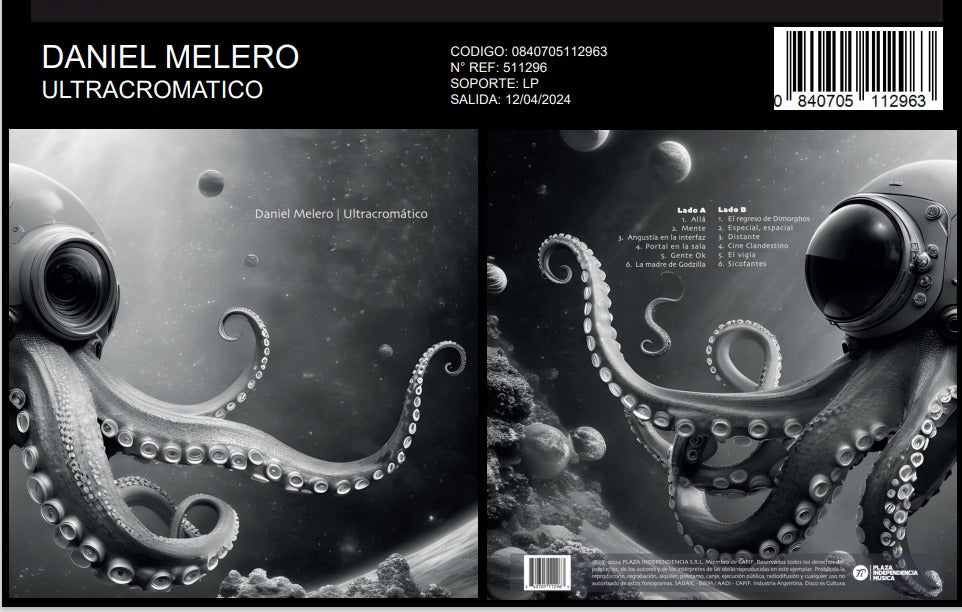 Daniel Melero - Ultrachromatic - Music LP - Rock & Pop Collection