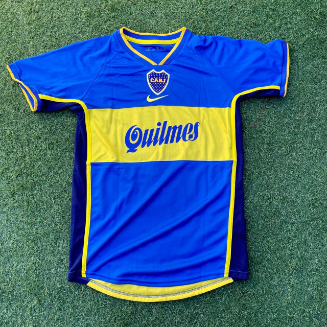 Camiseta de Fútbol Vintage Boca Juniors Jersey 2001 - Juan Roman Riquelme Edition